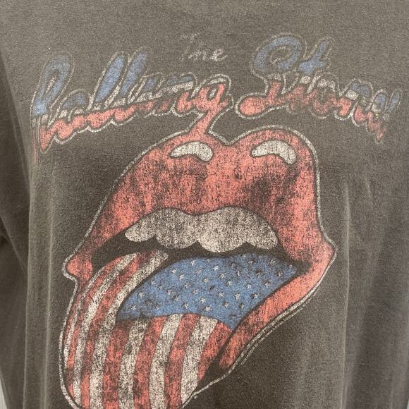 Anvil Womens 2X 100% Cotton The Rolling Stone Sleeve Crew Neck Tee Shirt - Picture 2 of 6